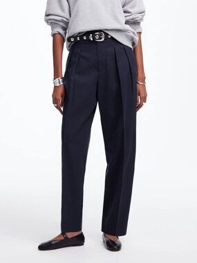 Madwell Pleated Carrot Pants